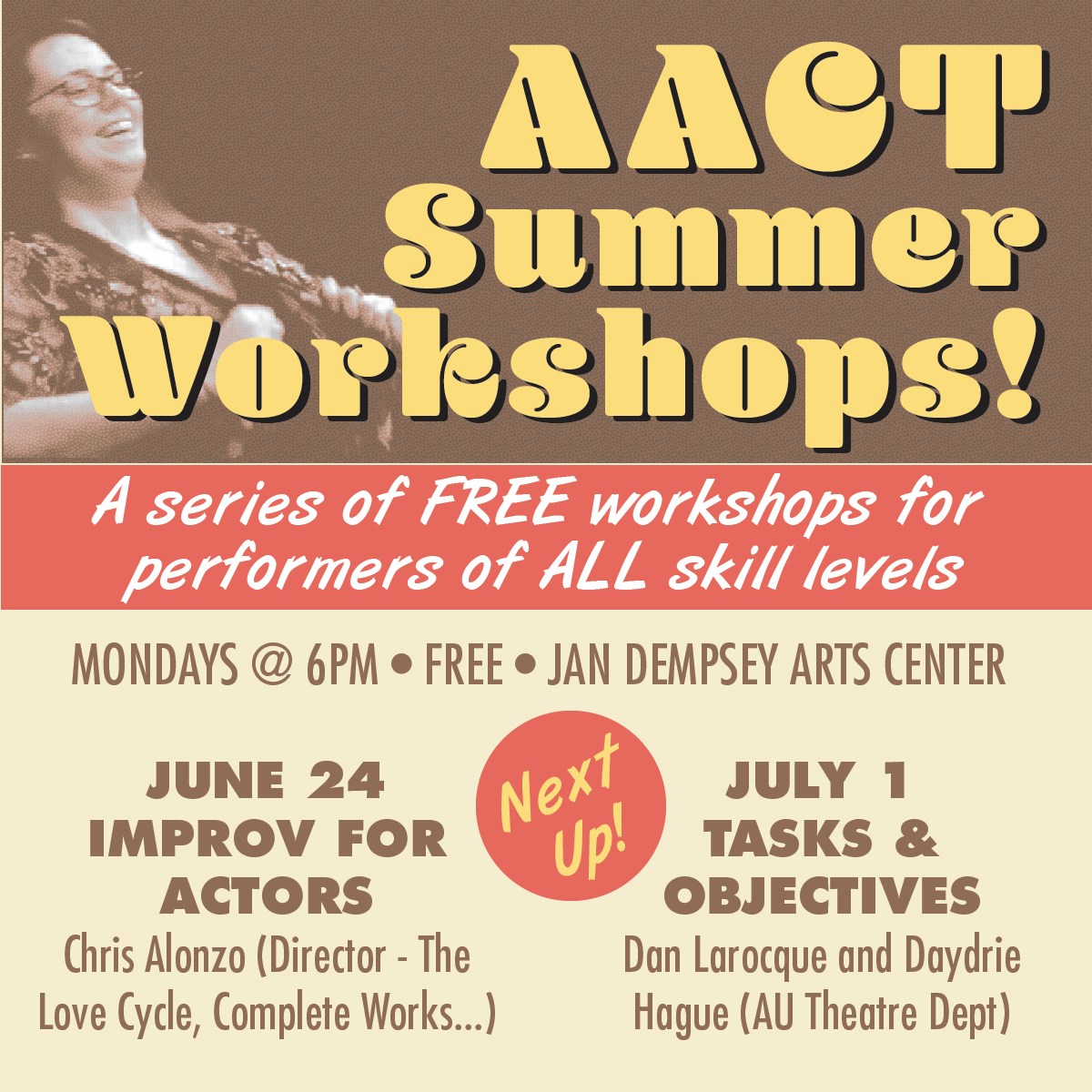 AACT Summer Workshop Infographic